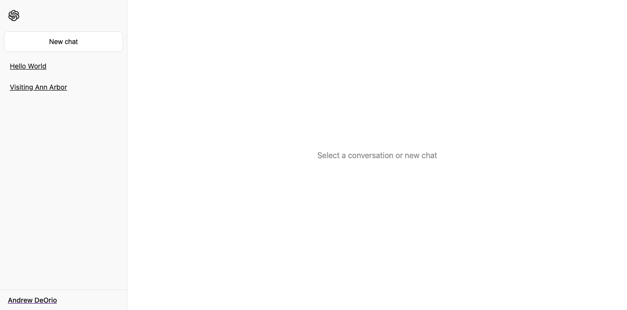 Chat485 home page screenshot